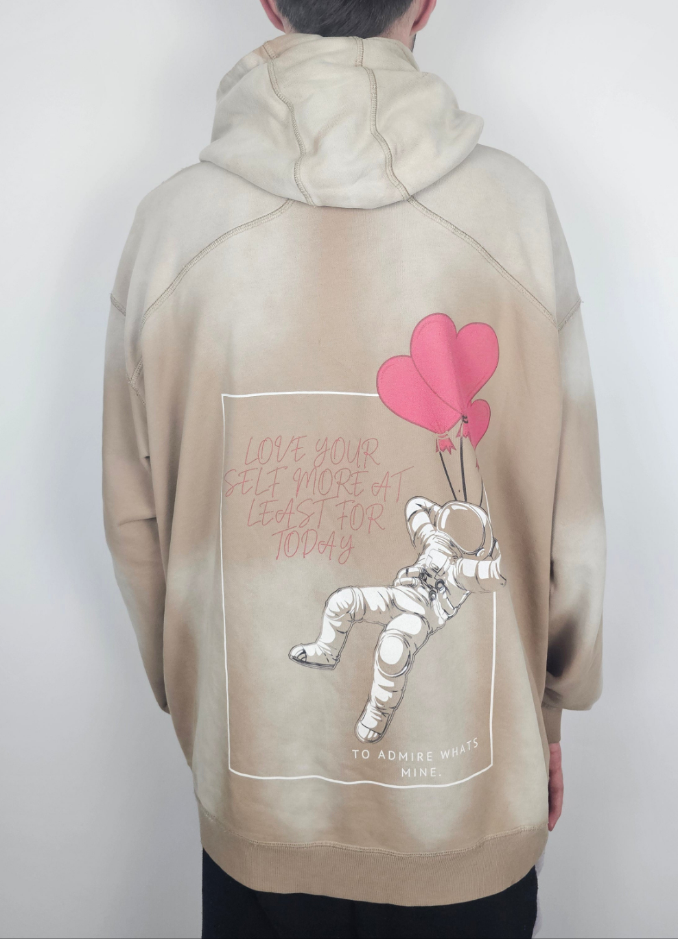 At Least today: self-love hoodie