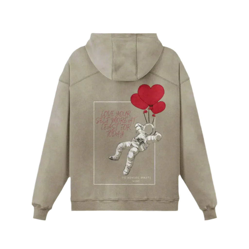 At Least today: self-love hoodie