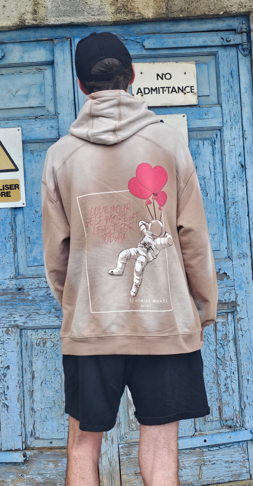 At Least today: self-love hoodie